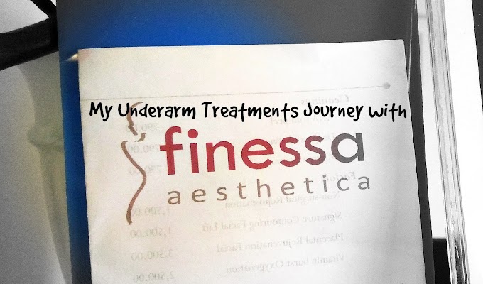 Underarm Treatments with Finessa Aesthetica: Session 3 (Ultrasonic Skin Scrubbing)