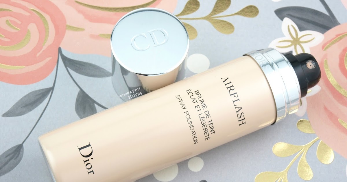 De volgende bodem verkoopplan The Holy Grail Foundation | Dior Diorskin Airflash Spray Foundation: Review  and Swatches | The Happy Sloths: Beauty, Makeup, and Skincare Blog with  Reviews and Swatches