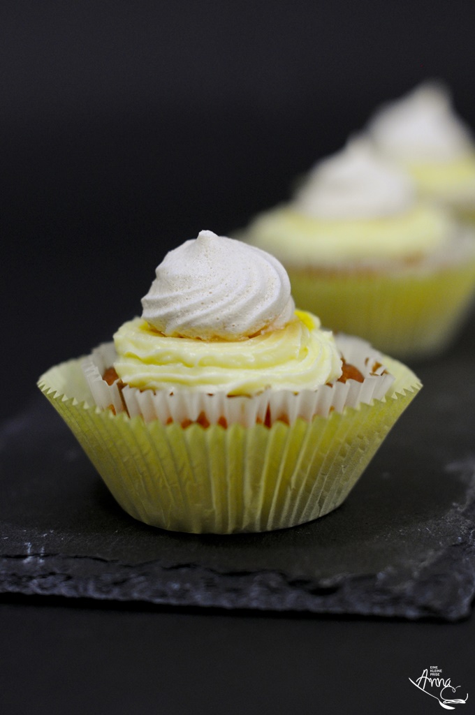 Zitronen-Baiser-Cupcakes Zitronen-Baiser-Cupcakes