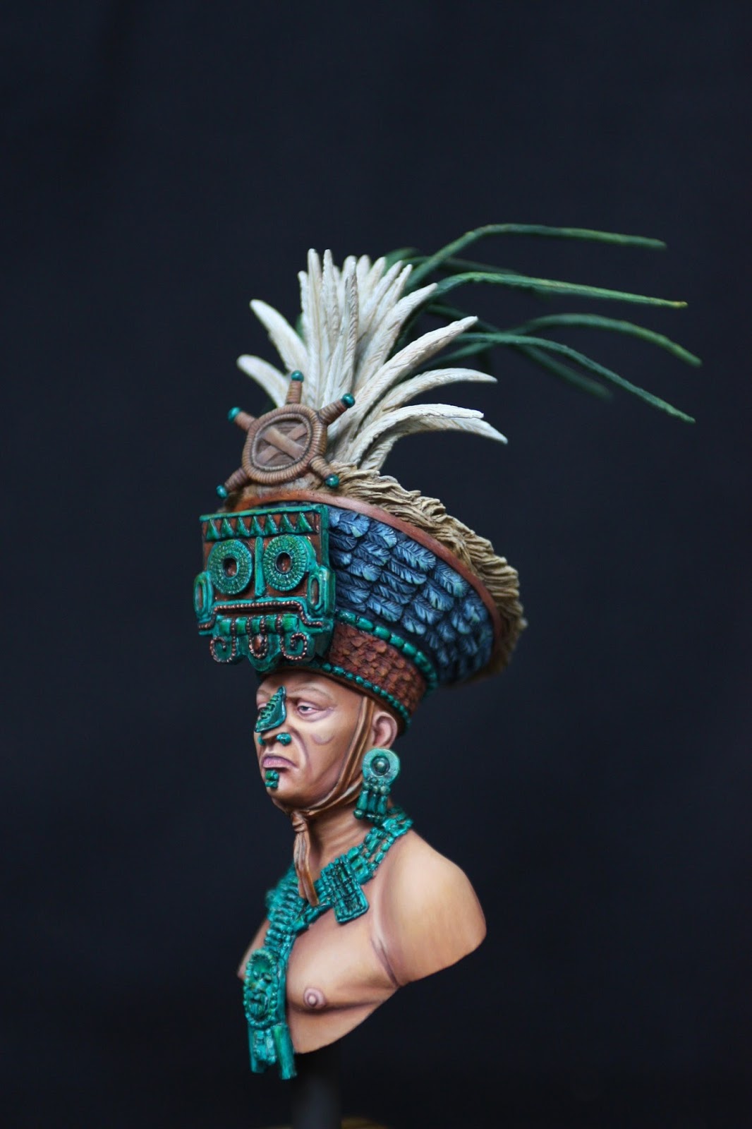 PAINTED FIGURES BY MIKE CRAMER Maya Priest