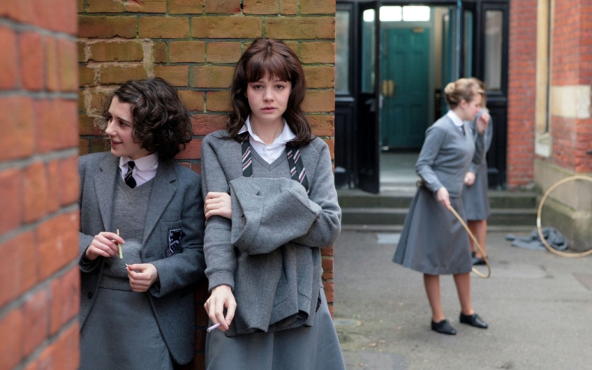 Mulligan won a BAFTA and received an Oscar nomination for her leading role in An Education, a film written by novelist Nick Hornby, adapted from the memoirs of journalist Lynn Barber. Mulligan plays Jenny, a young girl growing up in Twickenham in the 1960s, whose experiences are widened rapidly when she begins to spend time with a man over twice her age, played by Peter Saarsgard. Mulligan won a BAFTA and received an Oscar nomination for her leading role in An Education, a film written by novelist Nick Hornby, adapted from the memoirs of journalist Lynn Barber. Mulligan plays Jenny, a young girl growing up in Twickenham in the 1960s, whose experiences are widened rapidly when she begins to spend time with a man over twice her age, played by Peter Saarsgard.