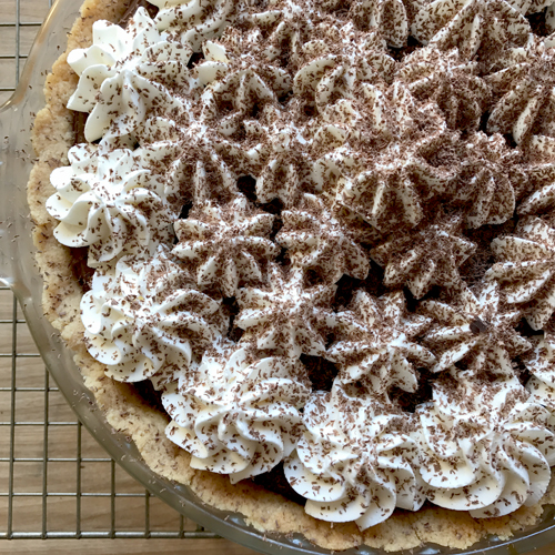 Food Pusher Gluten Free Almond Flour Pie Crust (& Chocolate Cream Pie)