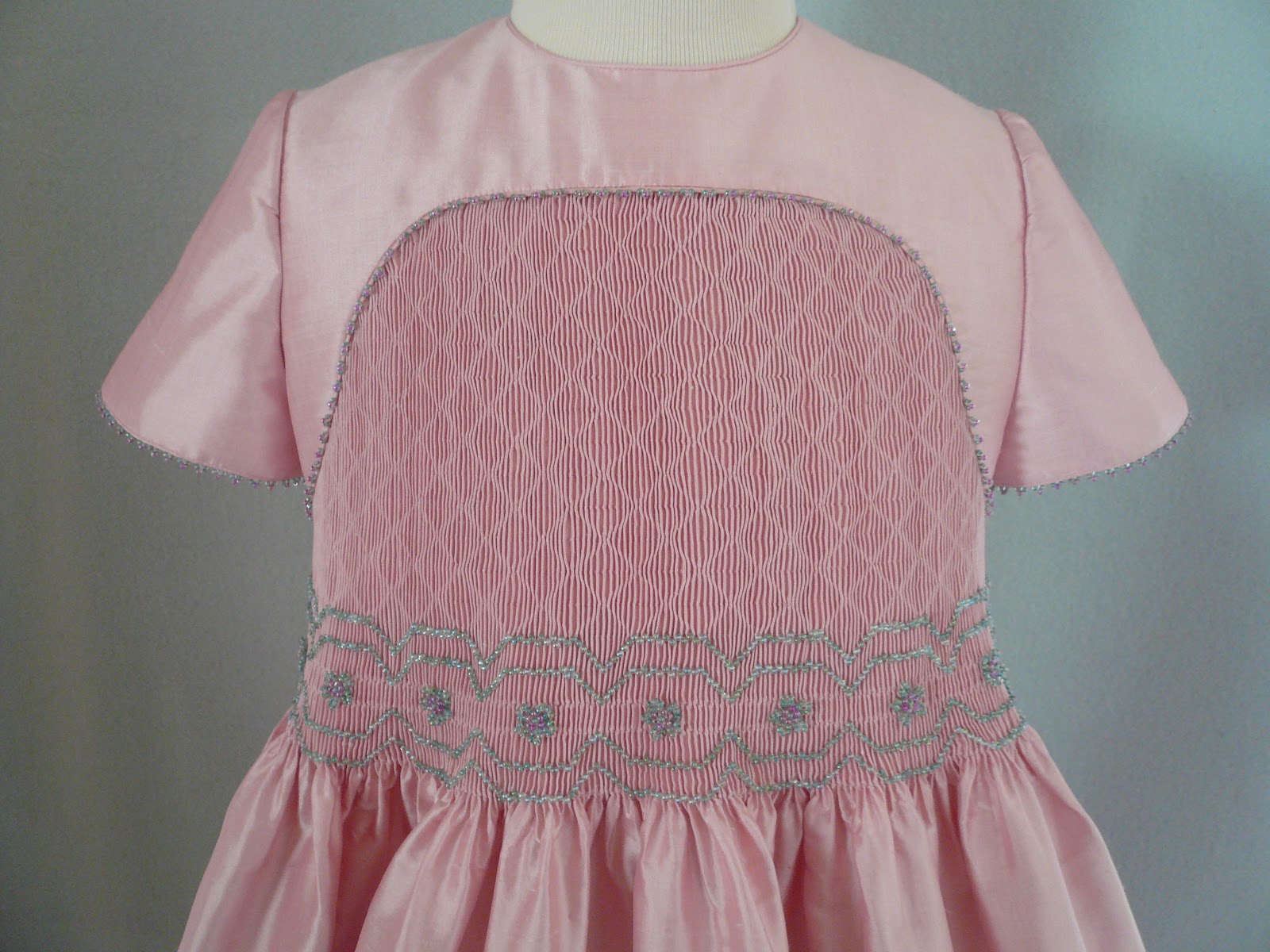 Lulu Smocked Dress, Tenby Floral main image 0