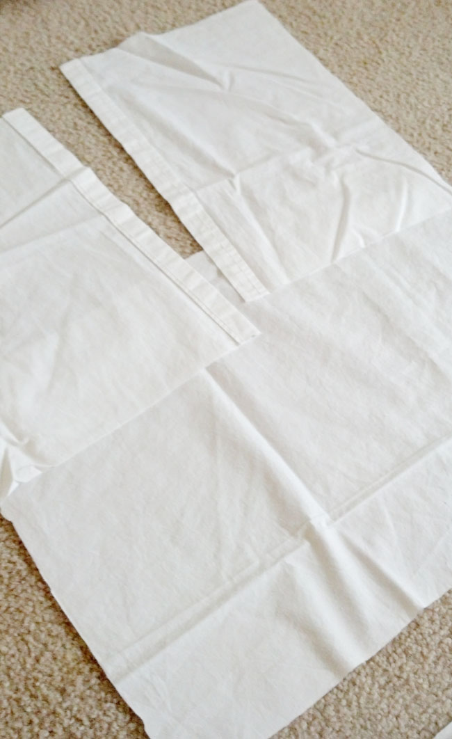 parts of an envelope pillow
