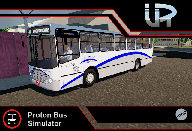 Urbanuss OF-1721 ABC Skin Proton Bus Simulator - Urbanuss MB OF-1721 Viação ABC