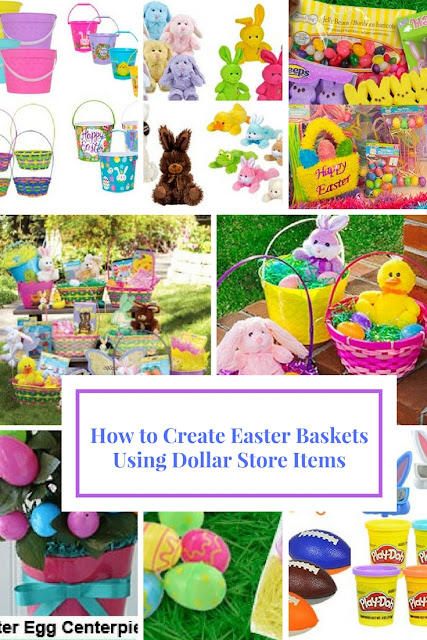  How to Make Easter Baskets Using Dollar Store Items