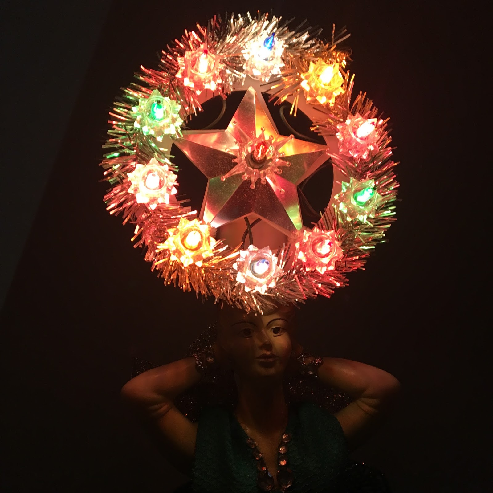 wacky tacky: Crazy Crafty: wacky tacky Tree Toppers Two Ways