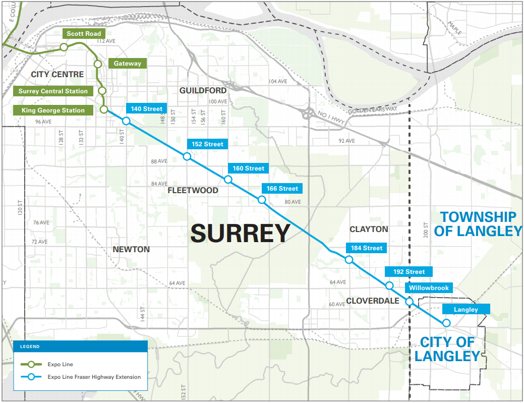 The South Fraser Blog: Surrey Langley SkyTrain Project Website Up