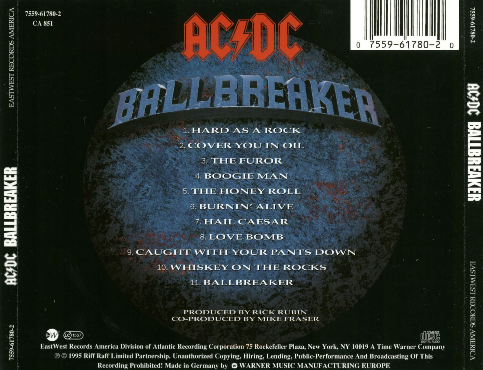 If the blog refuse to FLAC...: AC/DC - Ballbreaker - 1995 - FLAC