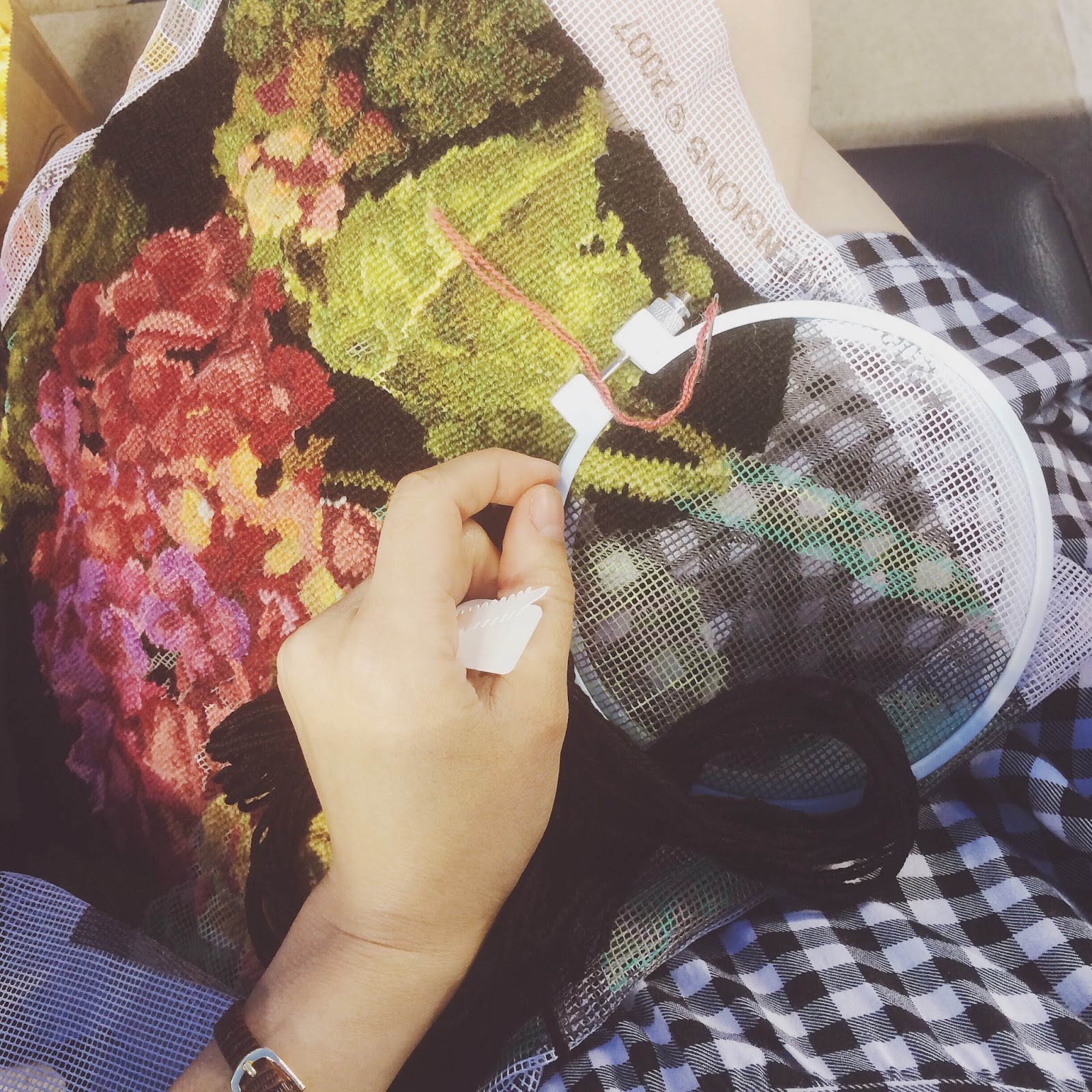 HEY NATALIE JEAN HNJ NEEDLEPOINT CLUB!