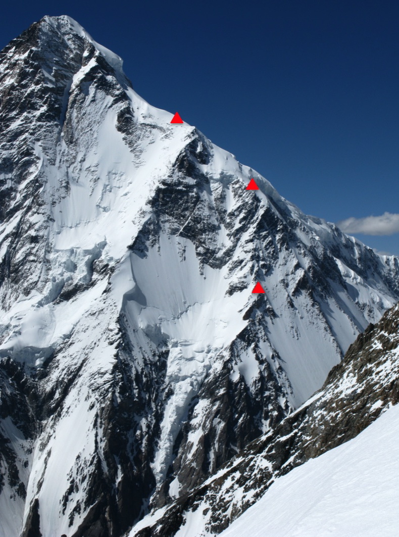 Follow the climb Broad Peak K2 Climbing Strategy