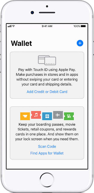 كيفية استخدام Apple Pay للدفع على ايفون X wallet