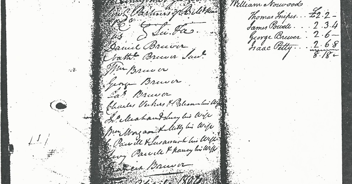 Brouwer Genealogy: Nathaniel Brewer, Chatham Co., North Carolina, Law ...