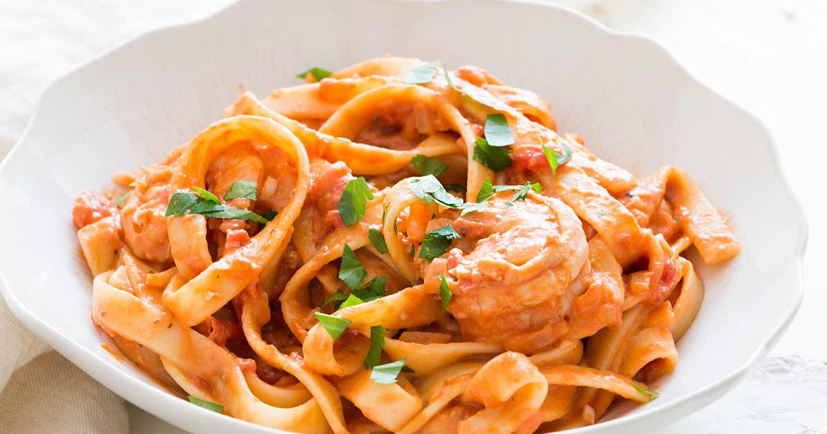 Shrimp Pasta alla Vodka Secrets of Cook Every Night