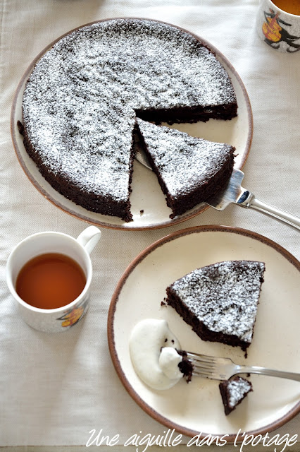 Gâteau au chocolat et huile d'olive, de Nigella Lawson