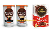 Buoni sconto Nescafè Azera Espresso e Americano, Perugina Cacaco, Gocce e Gramblocco Logo Buoni sconto Nescafè Azera Espresso e Americano, Perugina Cacaco, Gocce e Gramblocco