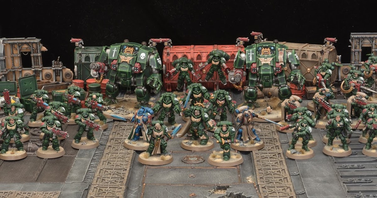 Showcase Dark Angel Primaris Force Tale of Painters