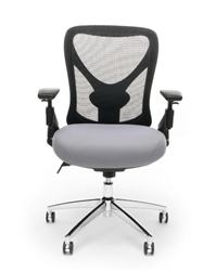 OFM Stratus Model 257 Big and Tall Mesh Back Office Chair OFM Stratus Model 257 Big and Tall Mesh Back Office Chair