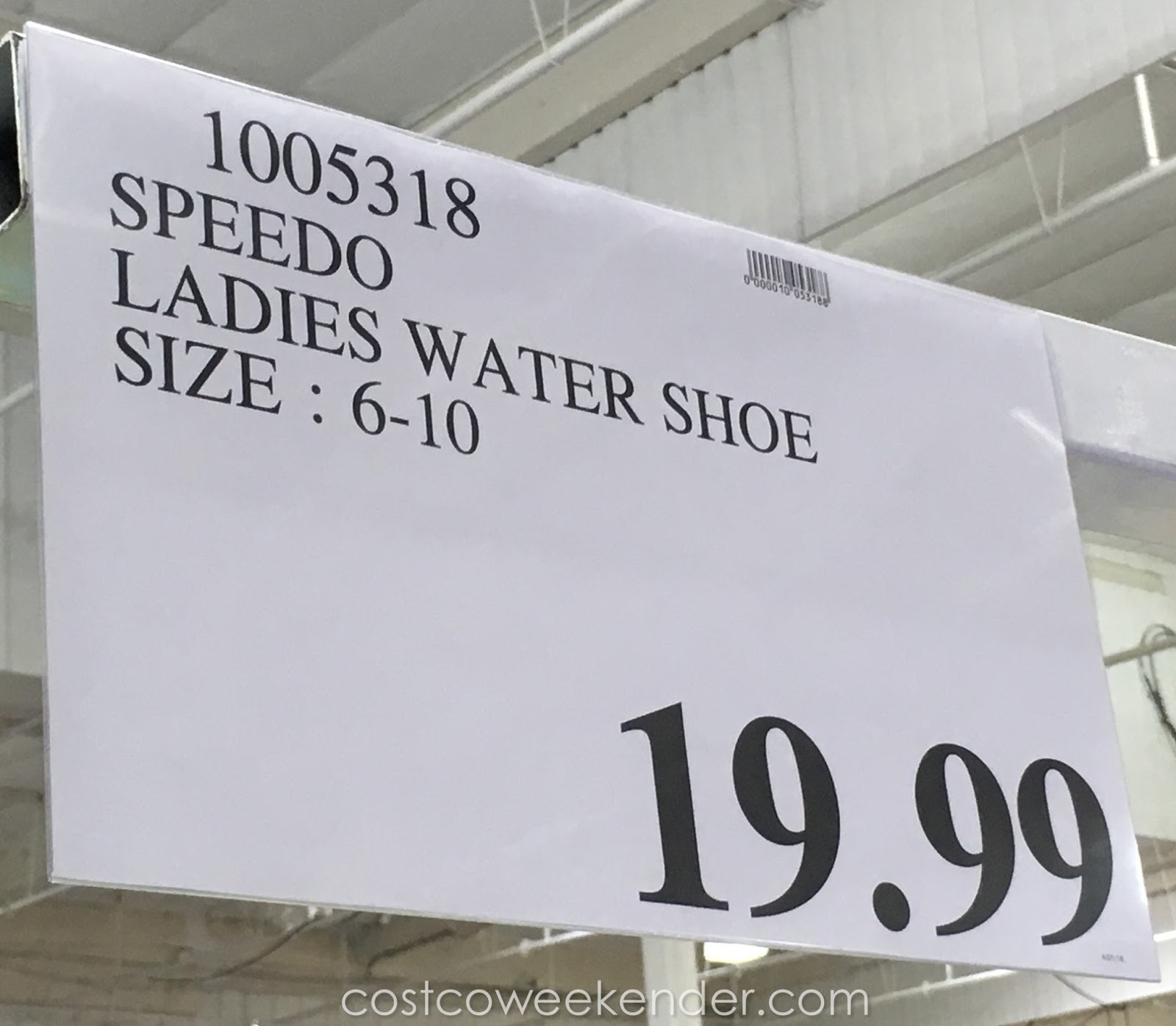 Speedo Ladies Hydro Comfort 4.0 Water Shoe (size 610) Costco Weekender