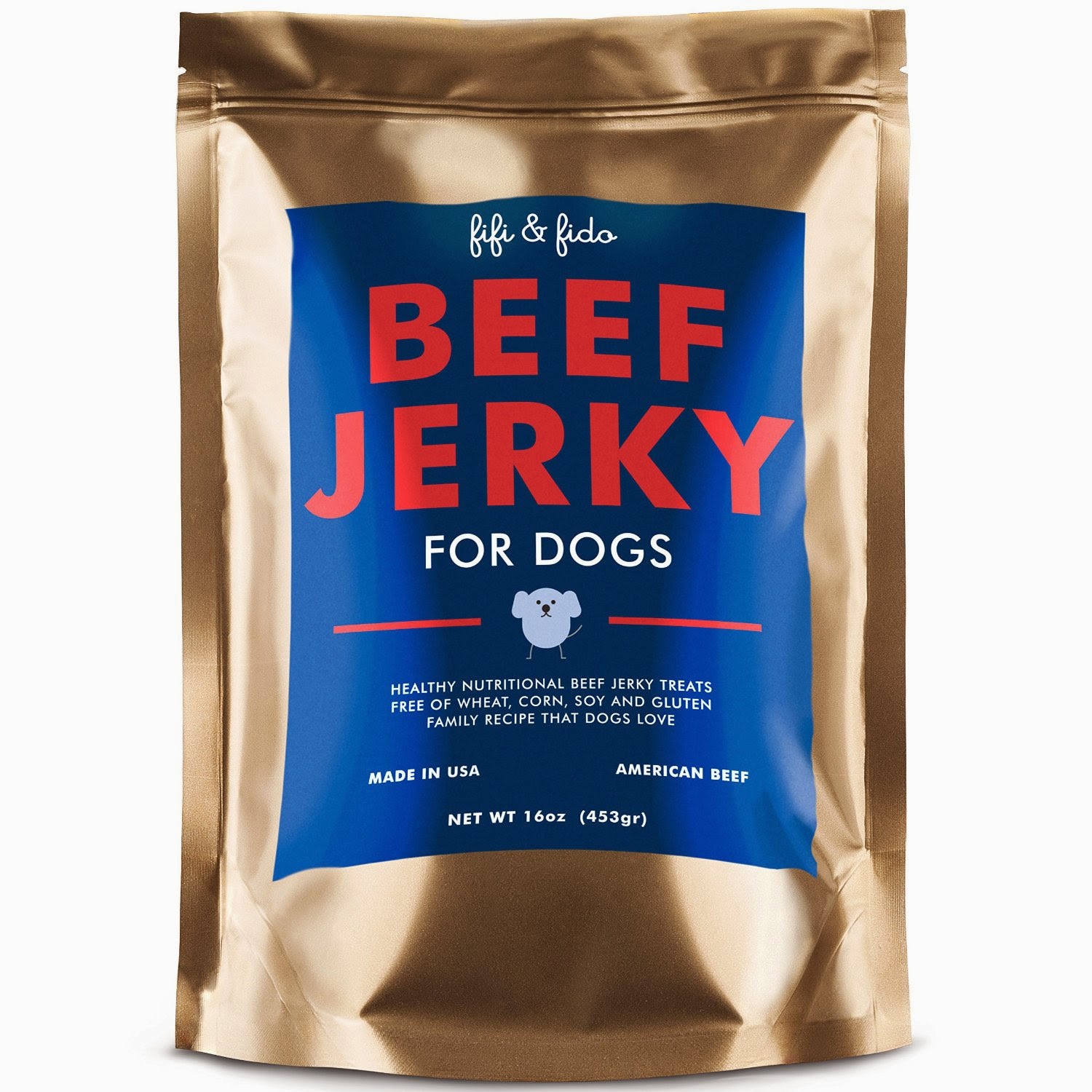 Product Review For Dogs Only Dog Treats Made in the USA Beef Jerky