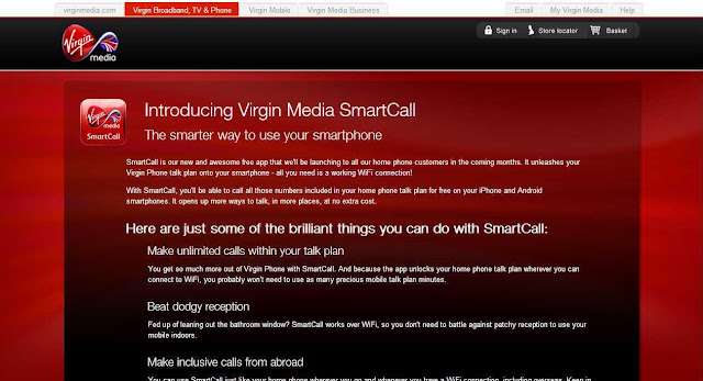 UK’s Virgin app lets landline users’ route free calls on mobiles & tablets, on the Go!