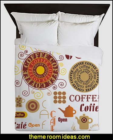 Coffee Cafe Queen Duvet coffee shop theme decorating coffee theme decor - coffee themed decorating ideas - coffee themed kitchen decorations - coffee cup theme in the kitchen - coffee kitchen decor - coffee wall decal stickers - coffee cafe decor - coffee wallpaper murals - Barista tools coffee cafe Coffee Cafe Queen Duvet coffee shop theme decorating