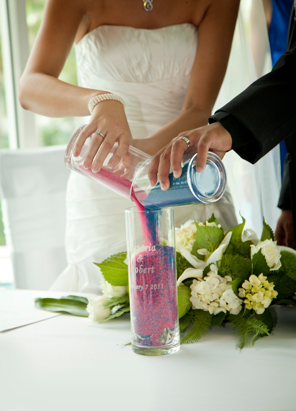 Simply Magic Ceremonies' Wedding Blog Include a Sand Ceremony in your