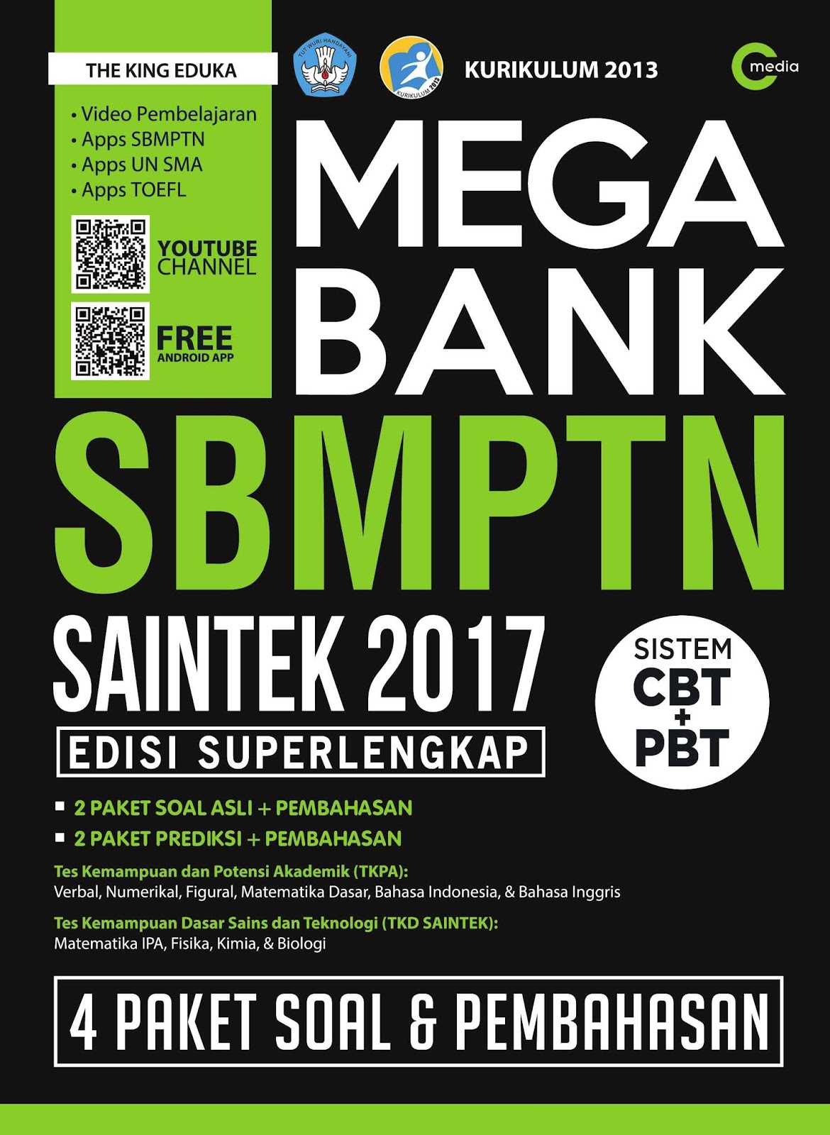 Download Mega Bank SBMPTN Saintek 2017 (Edisi Super Lengkap)