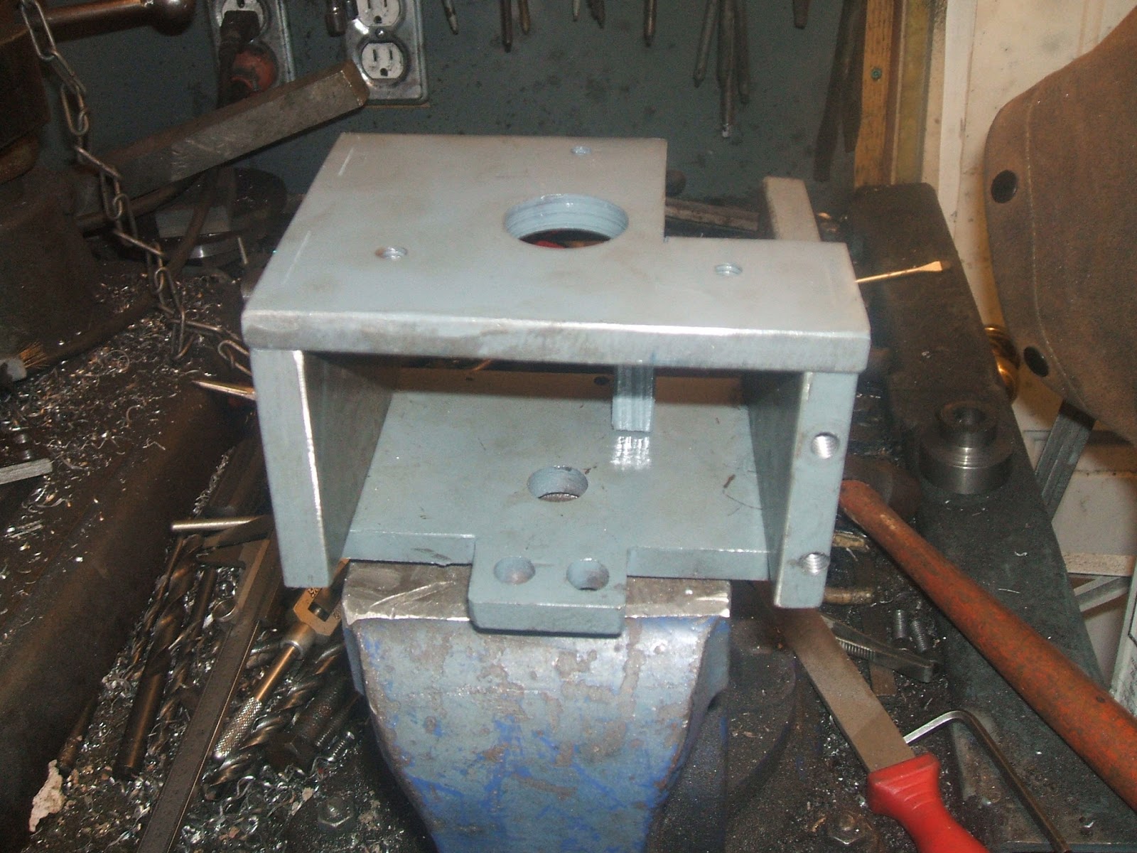 Home Made Table Power Feed for Mill Home Made Table Power Feed for