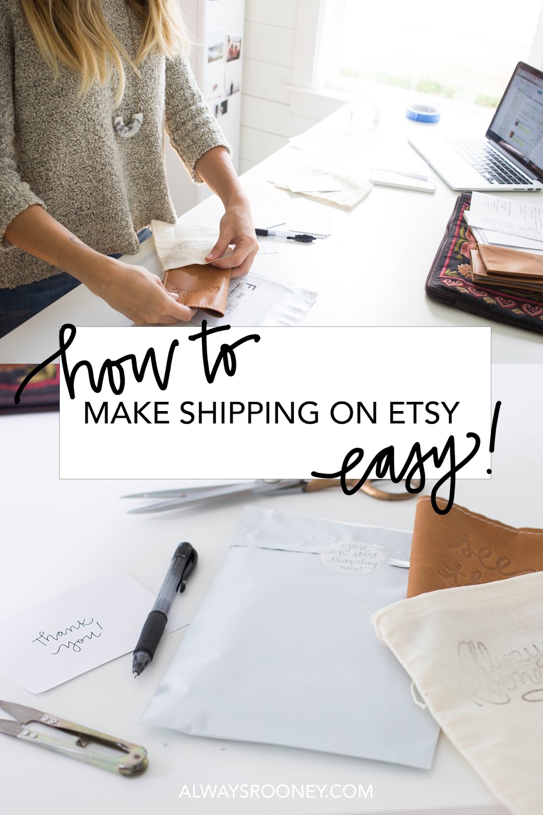 How to Make Shipping On Etsy Easy! Always Rooney Bloglovin’