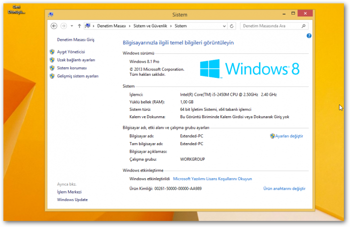 Windows 8.1 iso indir