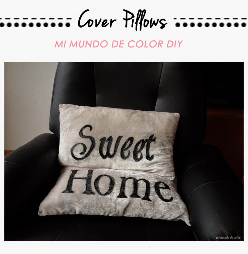 diy cover pillows