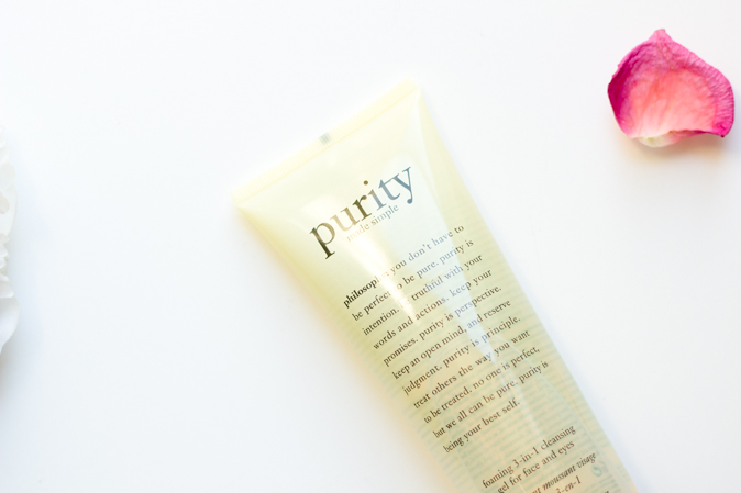 Philosophy Purity Foaming 3-in-1 Cleansing Gel for Face and Eyes Review