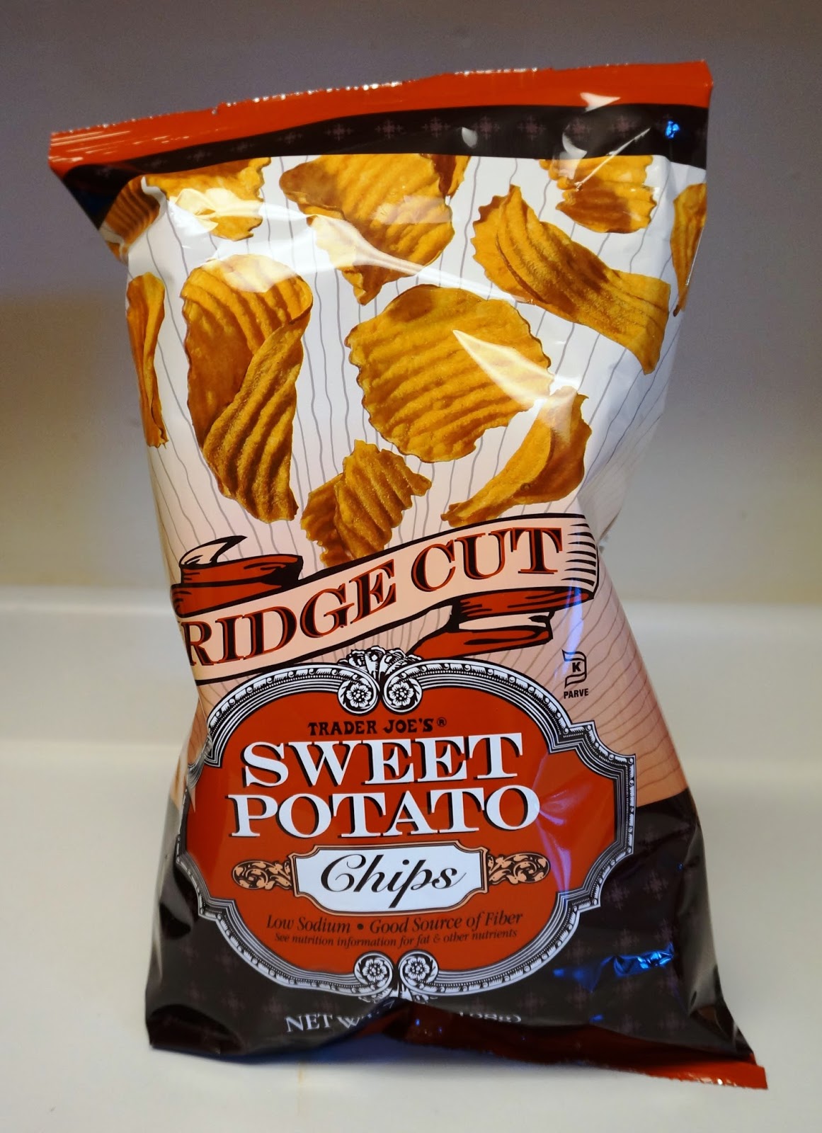 Exploring Trader Joe's Trader Joe's Ridge Cut Sweet Potato Chips