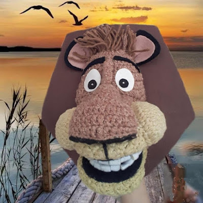 crochet lion handpuppet crochet lion of madagascar