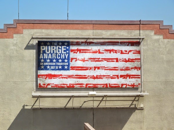 Daily Billboard: The Purge: Anarchy movie billboards... Advertising for ...