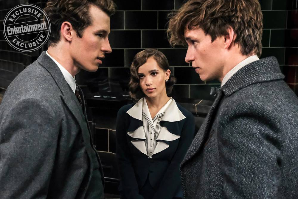 Nova foto de Os Crimes de Grindelwald mostra Leta, Newt e Teseu no