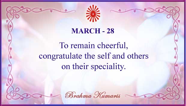 March 28 Thought For The Day March 28