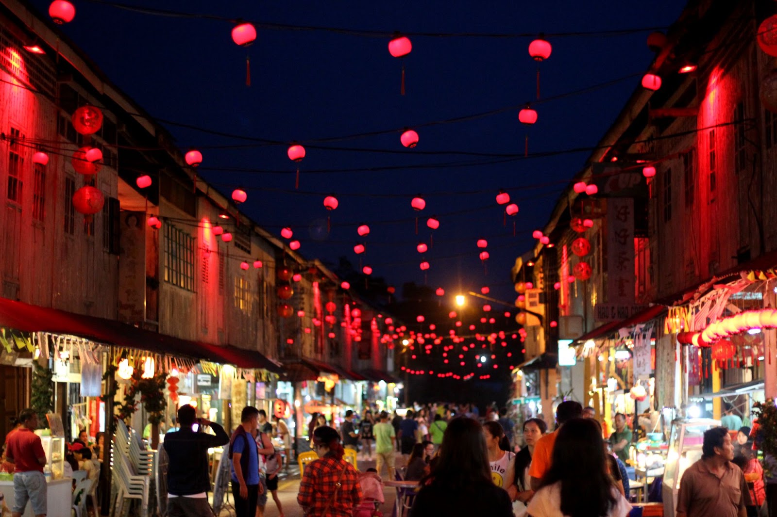 Siniawan Old Town Night Market, Kuching - Indonesian Travel Blogger
