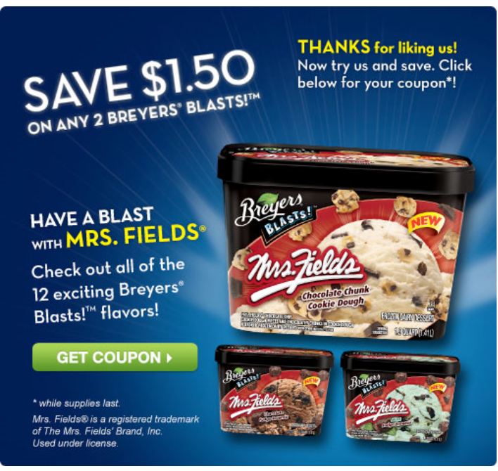breyers diabetic ice cream