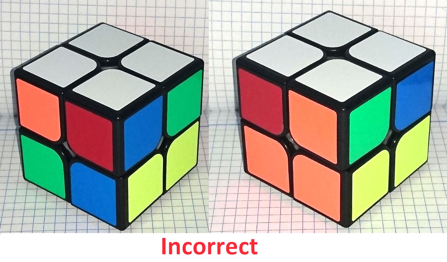 Z Extremely simple solution for 2x2 Rubik's Cube just one algorithm