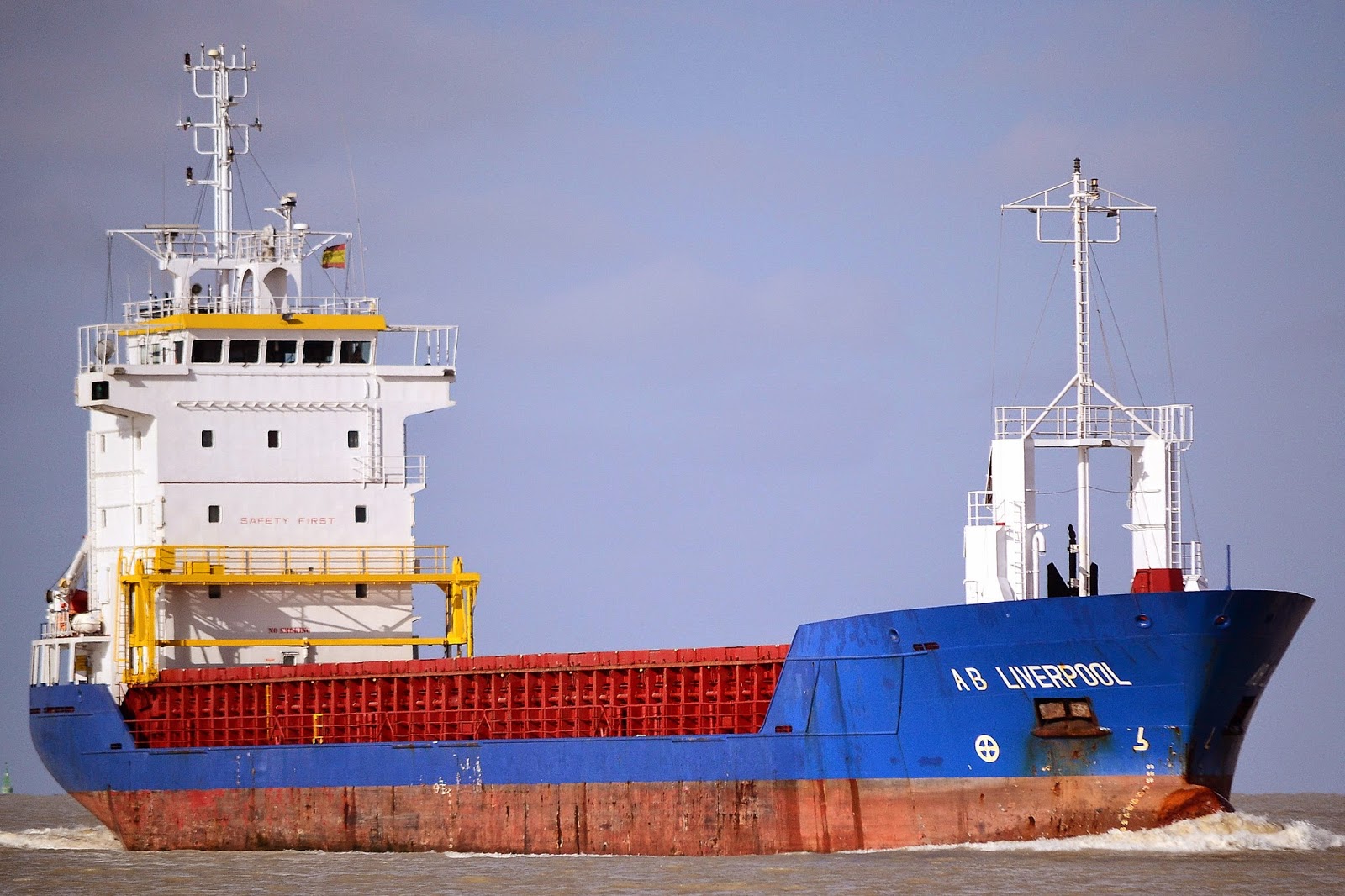 BUQUES MERCANTES A SU PASO POR SANLUCAR DE BARRAMEDA: AB LIVERPOOL
