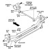 Automobile - Front axle beam and Stub axle