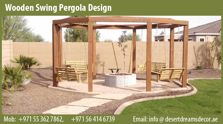 Wooden Pergola Swings Wooden Pergola Shades With Swings Wooden Swings Pergola Abu Dhabi - Wooden Pergola Swings Wooden Pergola Shades With Swings