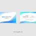 Download Template Kartu Nama Blue Sea Cdr dan AI