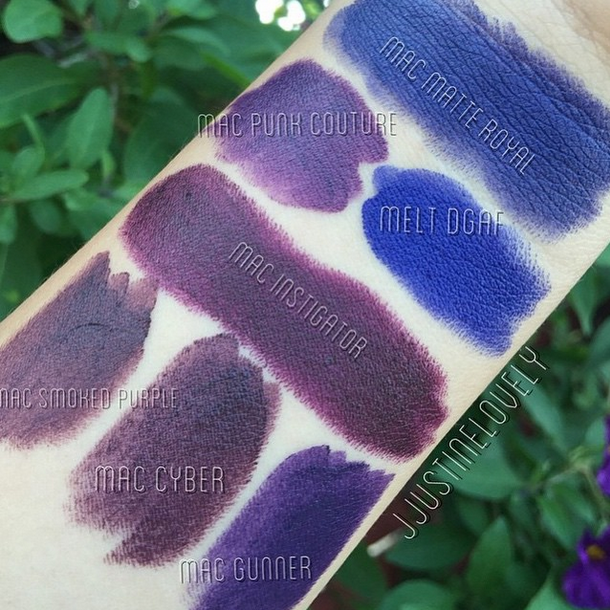 Dupethat MAC Smoked Purple Dupes