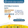 PEMBAYARAN SPP SEMESTER GENAP 2017/2018