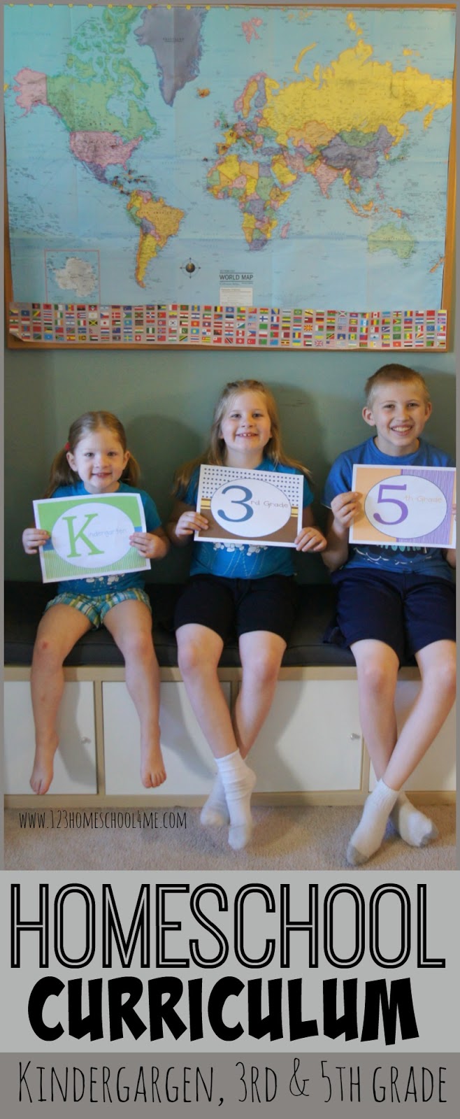 Homeschool Curriculum K, 3rd grade, 5th grade 123 Homeschool 4 Me