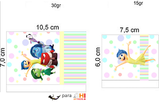 Del Revés, Intensamente o Inside Out: Etiquetas para Candy Bar para Imprimir Gratis. Etiquetas para imprimir gratis de Del Revés, Intensamente o Inside Out.