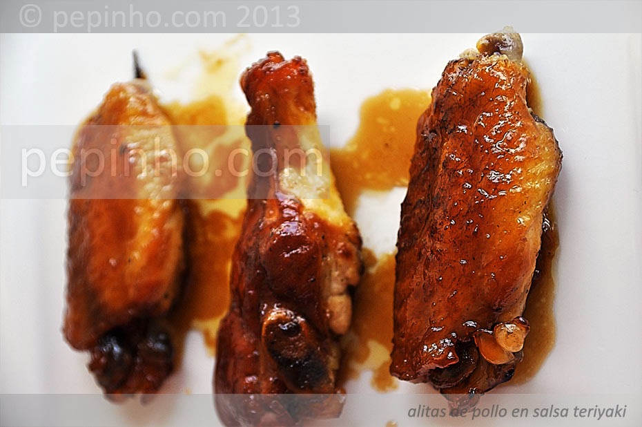 i-Recetas: Alitas de pollo en salsa Teriyaki a la naranja y limón